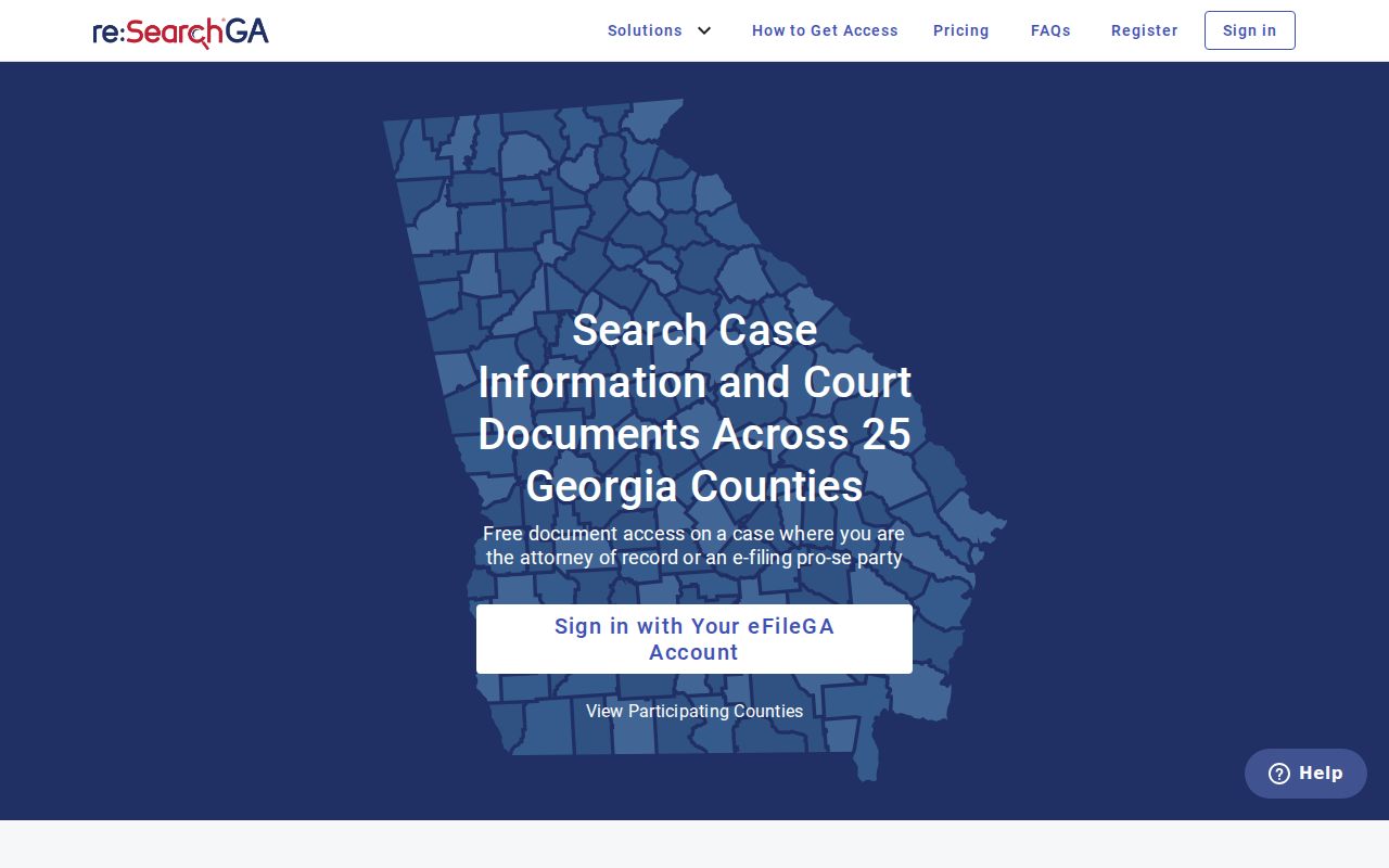 Coweta case search Tyler ResearchGA access gap capture
