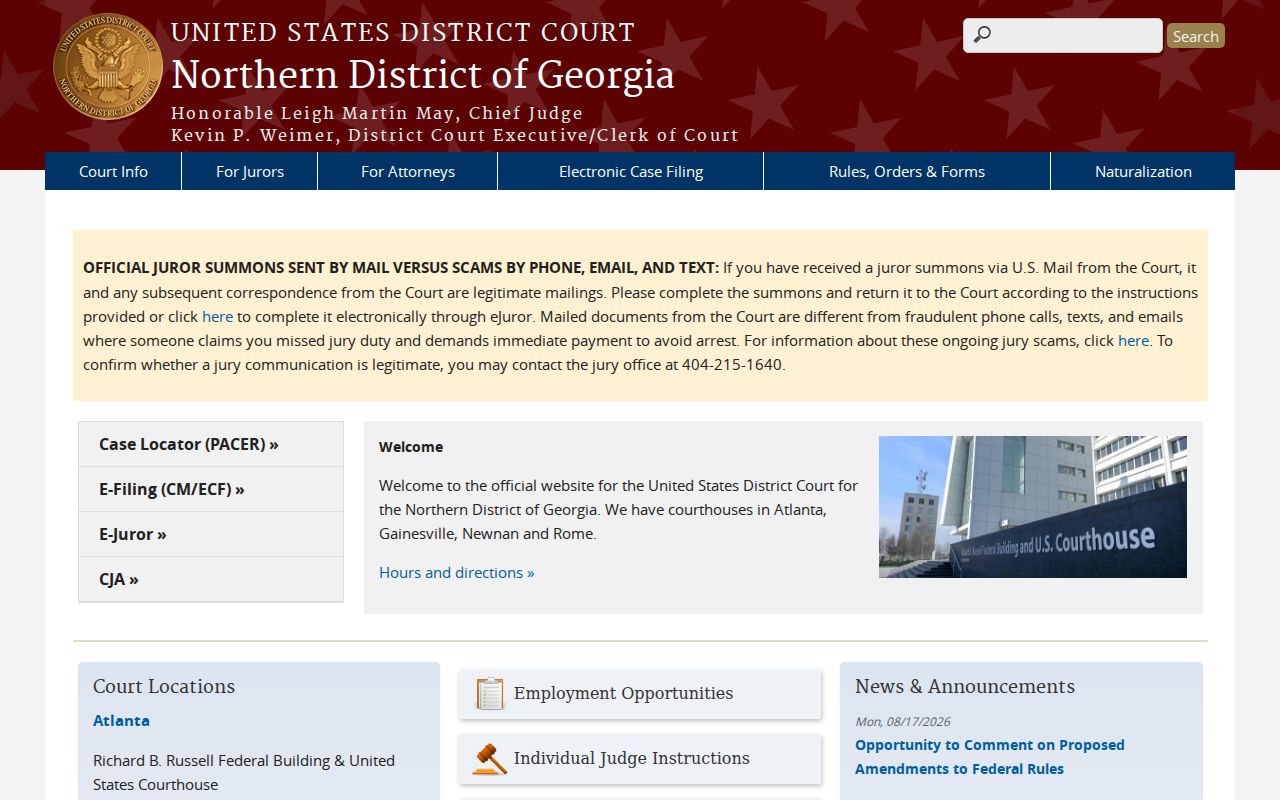 Newnan court docket and federal bankruptcy court records