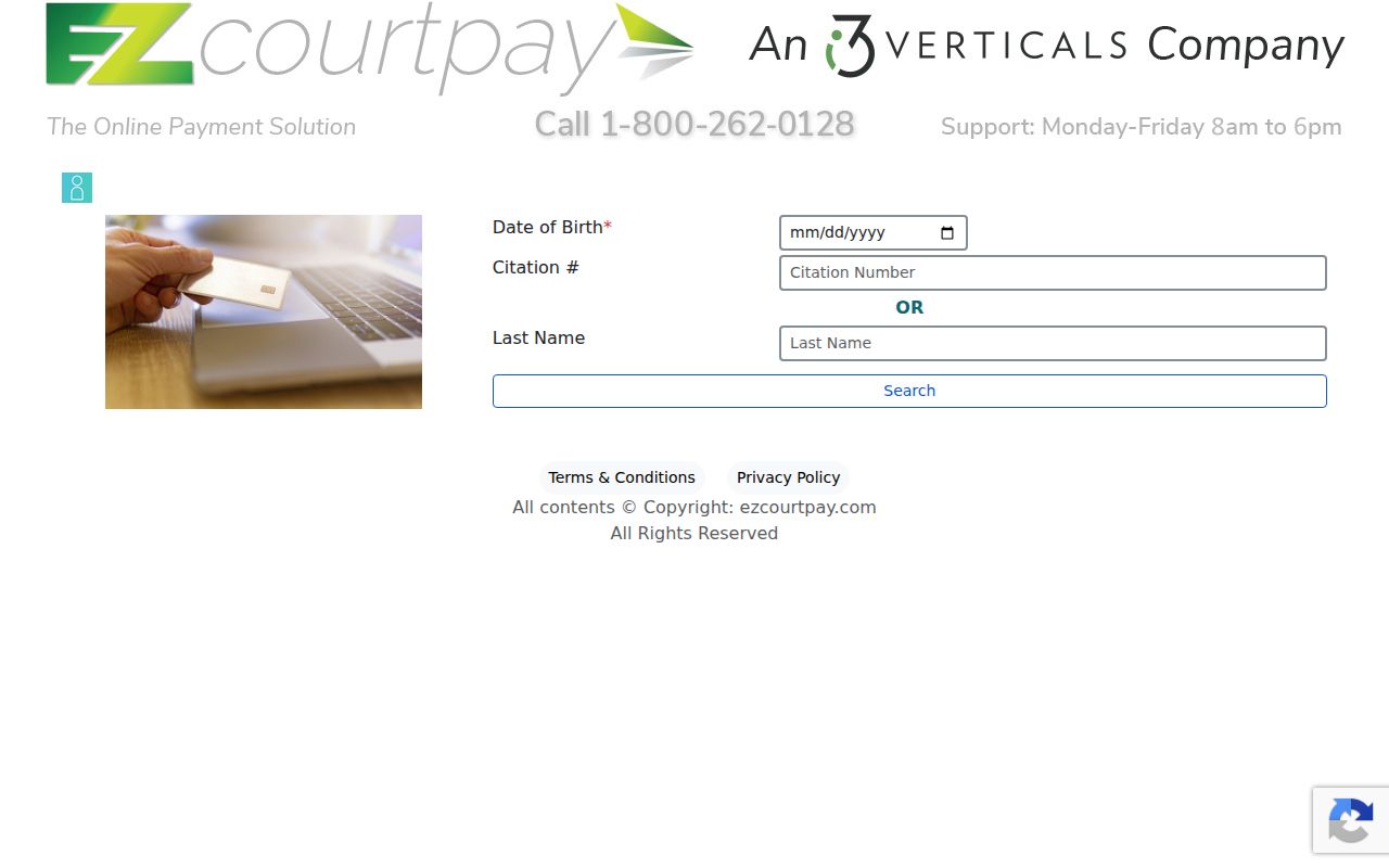Senoia court docket and EZCourtPay citation record fields